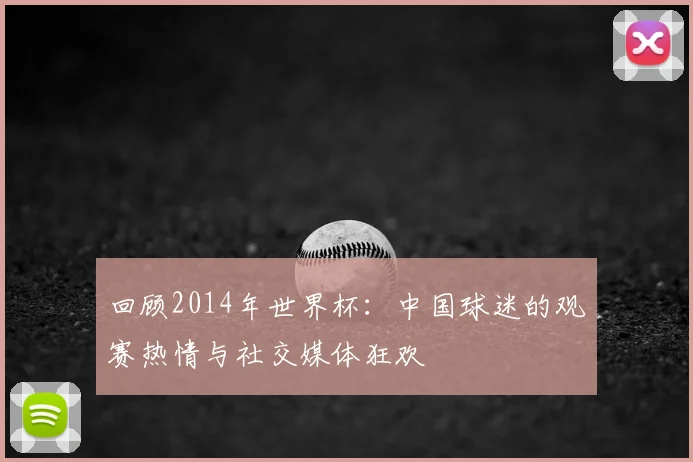 回顾2014年世界杯：中国球迷的观赛热情与社交媒体狂欢