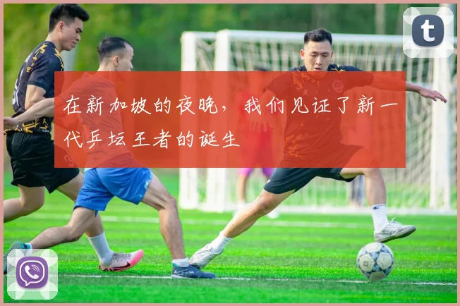 在新加坡的夜晚，我们见证了新一代乒坛王者的诞生