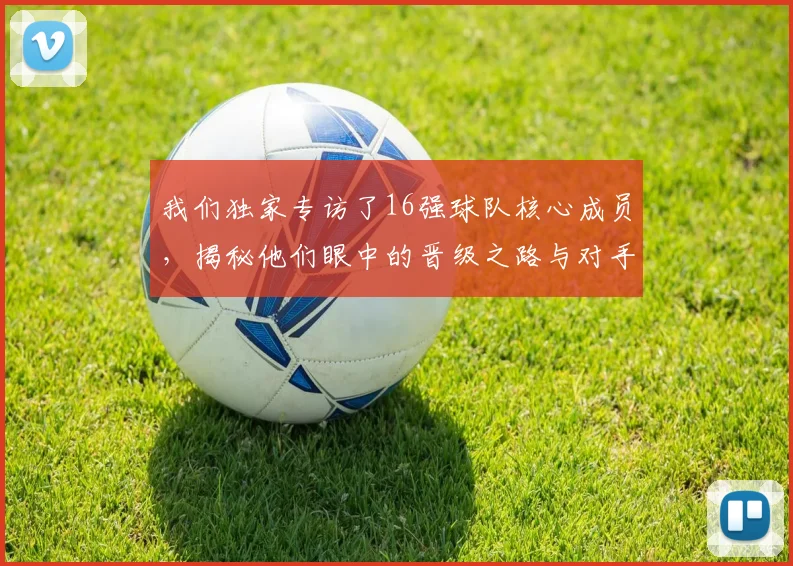 我们独家专访了16强球队核心成员,揭秘他们眼中的晋级之路与对手